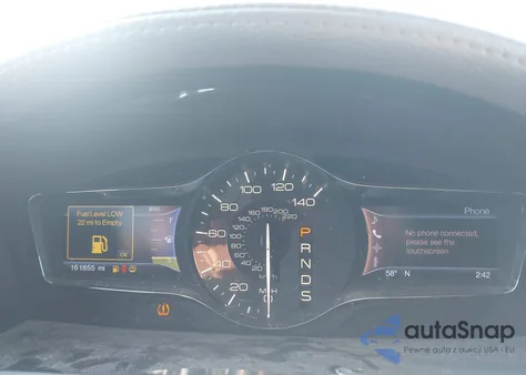 2013 Lincoln Mkx z USA, uszkodzony, nr VIN 2LMDJ8JK0DBL14202